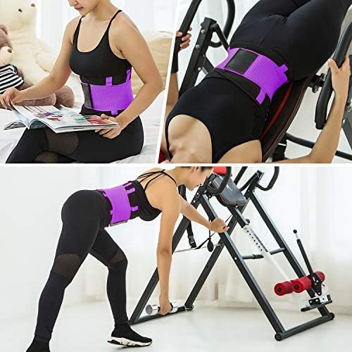 Ceinture Lombaire - LumbarSupportBelt™ - Violet - Mon Univers Sportif