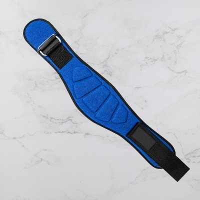 ceinture pour la musculation - FitnessWaistBelts™ - Bleu - Mon Univers Sportif