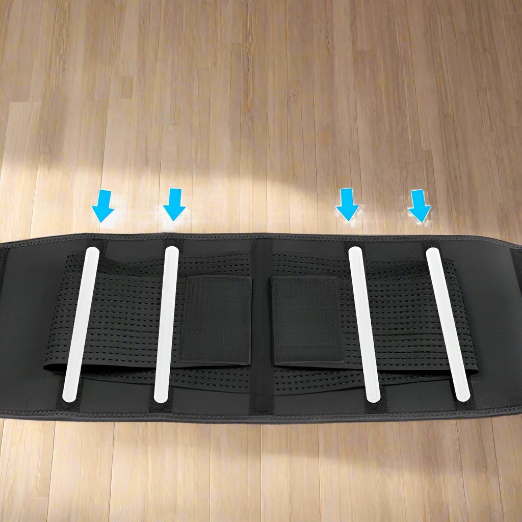 Ceinture Lombaire - LumbarSupportBelt™ - Noir - Mon Univers Sportif