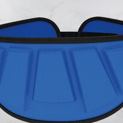 ceinture pour la musculation - FitnessWaistBelts™ - Bleu - Mon Univers Sportif