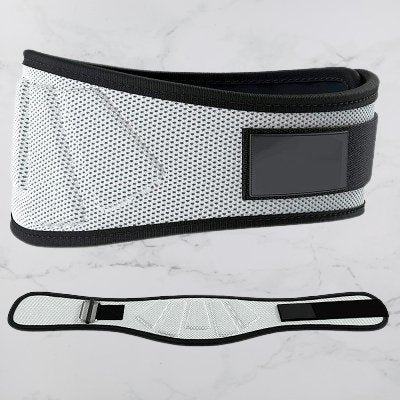 ceinture pour la musculation - FitnessWaistBelts™ - Gris - Mon Univers Sportif