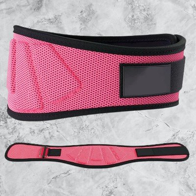 Ceinture pour la musculation - FitnessWaistBelts™ - Rose - Mon Univers Sportif