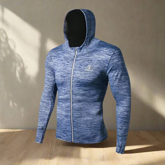 Veste Coupe Vent - WindbreakerJacket™ - Bleu Clair - Mon Univers Sportif