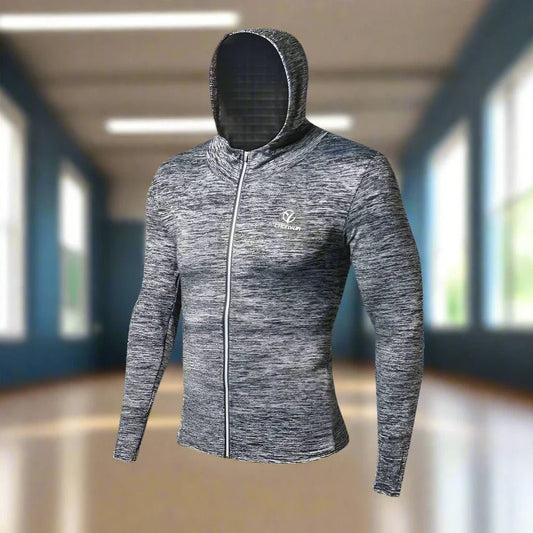 Veste Coupe Vent - WindbreakerJacket™ - Gris - Mon Univers Sportif